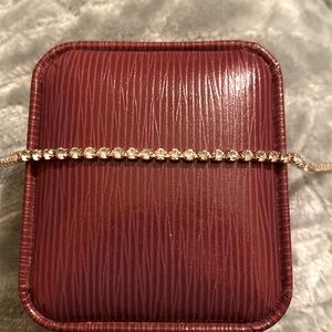 Gold/Rhinestone Necklace